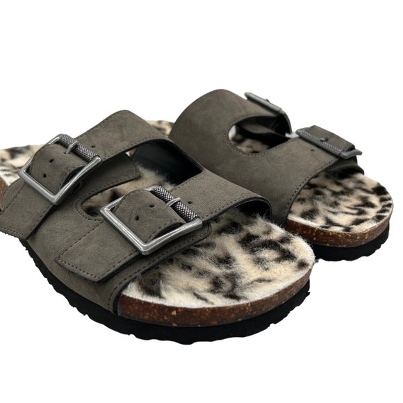 Sole Society Faux Fur Sandals NWT (7 M) - Picture 10 of 16